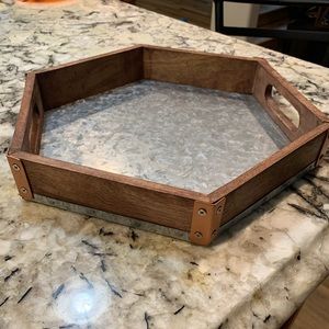 Farmhouse Table Top Tray Decor